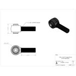 Końcówka z tuleją Giiro do dolnego wahacza przód Clayton 1-1/4