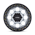 Felga aluminiowa KM550 RIOT SBL Machined W/ Satin Black Lip KMC - 2