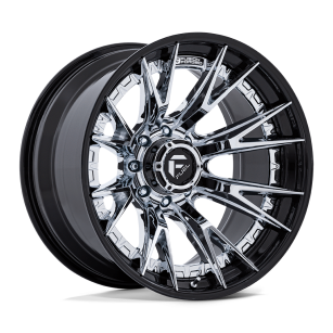 Felga aluminiowa FC402 CATALYST Chrome W/ Gloss Black Lip FUEL