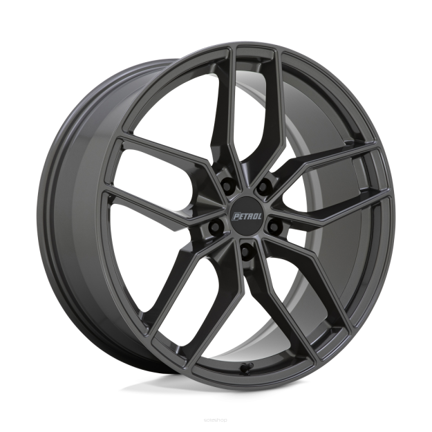 Felga aluminiowa P5C Gloss Gunmetal PETROL