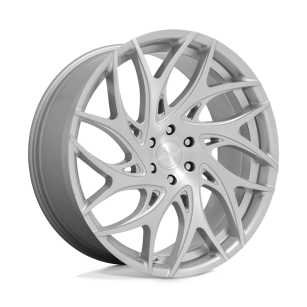 Felga aluminiowa S261 G.O.A.T. Silver Brushed Face DUB