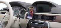 Uchwyt do Apple iPhone 12 mini z wbudowanym kablem USB oraz ładowarką samochodową - 3