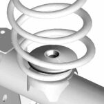 Zabezpieczenie, blokada sprężyn tył JKS - 2