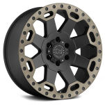 Felga aluminiowa Matte Black/Machine Dark Warlord Black Rhino - 2