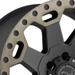 Felga aluminiowa Matte Black/Machine Dark Warlord Black Rhino - 3