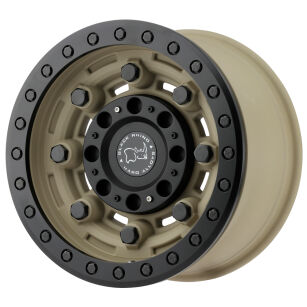 Felga aluminiowa 8,5x17" 6x139,7 ET0 Desert Garrison Beadlock Black Rhino - Toyota 4Runner 09-on