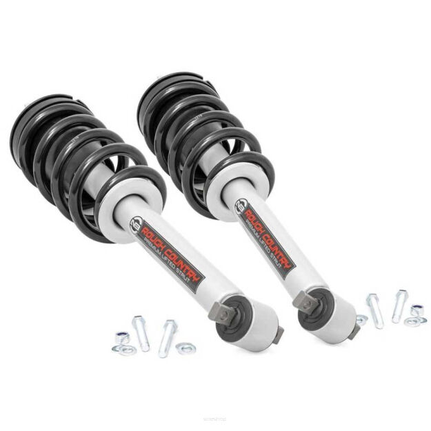 Amortyzatory gazowe przód Coilover Rough Country N3 Premium Lift 6