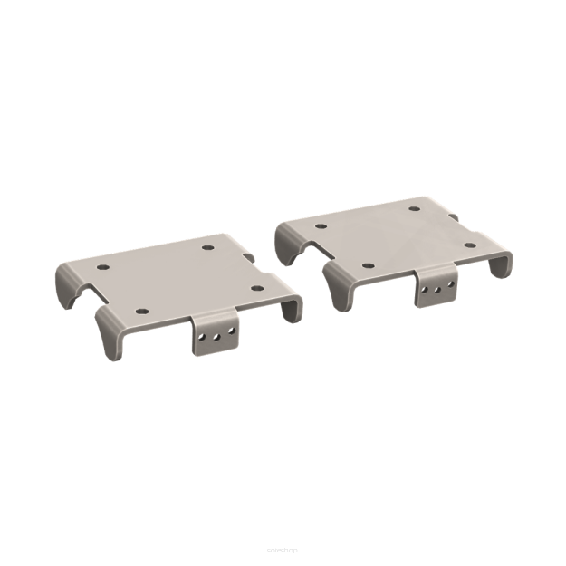 Zamiennik fabrycznych mocowań odbojów tył Barnes 4WD