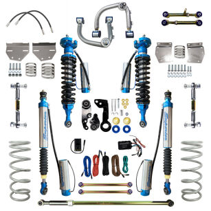 Zestaw zawieszenia Superior Engineering 2.5 Reservoir Remote Adjustable ECDS Lift 3"