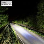 Panel Led Driving light bar - double row - side bracket, 72W - 3