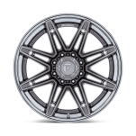 Felga aluminiowa FC401 BRAWL Platinum W/ Chrome Lip FUEL - 3