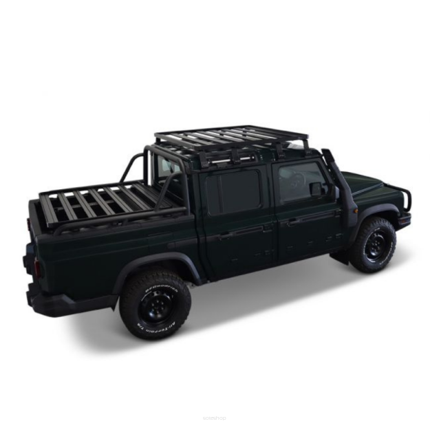 Bagażnik na pakę Ineos Grenadier Quartermaster pickup z zewnętrzną klatką bezpieczeństwa (2023-) Front Runner Slimline II