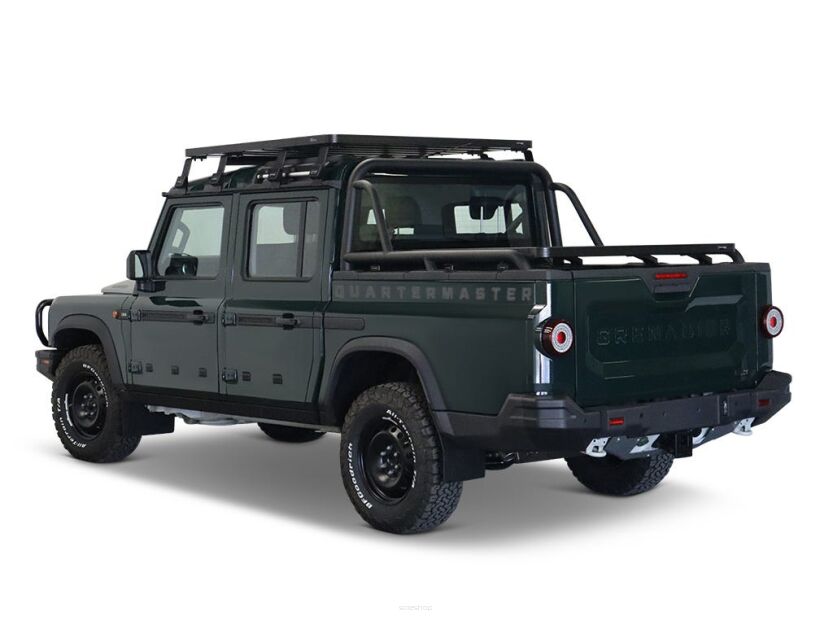Bagażnik na pakę Ineos Grenadier Quartermaster pickup z zewnętrzną klatką bezpieczeństwa (2023-) Front Runner Slimline II