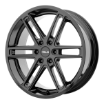 Felga aluminiowa HE908 Gloss Black Helo - 2