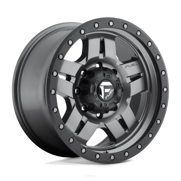 Felga aluminiowa D558 ANZA Matte Gun Metal Black Bead Ring FUEL