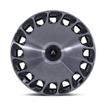 Felga aluminiowa AB045 ARISTOCRAT Gloss Black Machined Fc W/ Ddt ASANTI - 2