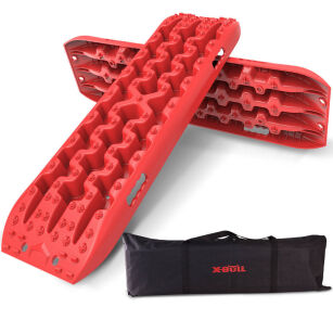 Trapy piaskowe X-Bull błotne 4x4 offroad czerwone