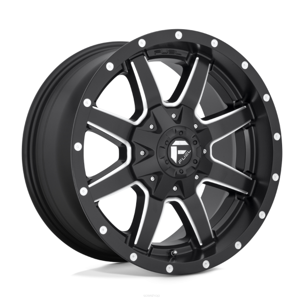 Felga aluminiowa D538 MAVERICK Matte Black Milled FUEL