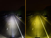 Bursztynowa soczewka rozszczepiająca horyzontalna 15° - LAZER Triple-R - 2