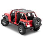 Mesh Bimini Top Plus z uchwytami do wsiadania MasterTop - 2