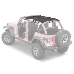 Mesh Bimini Top Plus z uchwytami do wsiadania MasterTop
