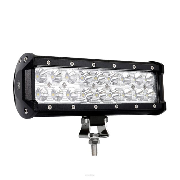 Light bar - double row - bottom bracket, 54W 9