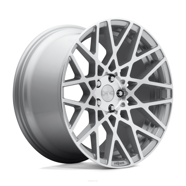 Felga aluminiowa R110 BLQ Gloss Silver Machined ROTIFORM