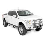 Progi, stopnie boczne regulowane aluminiowe Rough Country SRX2 Crew Cab - 2