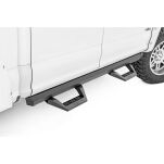 Progi, stopnie boczne regulowane aluminiowe Rough Country SRX2 Crew Cab - 4