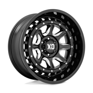 Felga aluminiowa XD866 OUTLANDER Gloss Black Milled XD SERIES