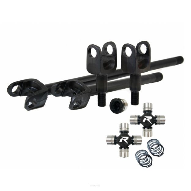 Zestaw półosi przód HD 1350 U-Joint Dana 44 Revolution Gear Rubicon