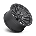 Felga aluminiowa D680 REBEL Matte Gun Metal Black Bead Ring FUEL - 2