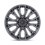 Felga aluminiowa D848 REBAR Matte Gunmetal FUEL - 2