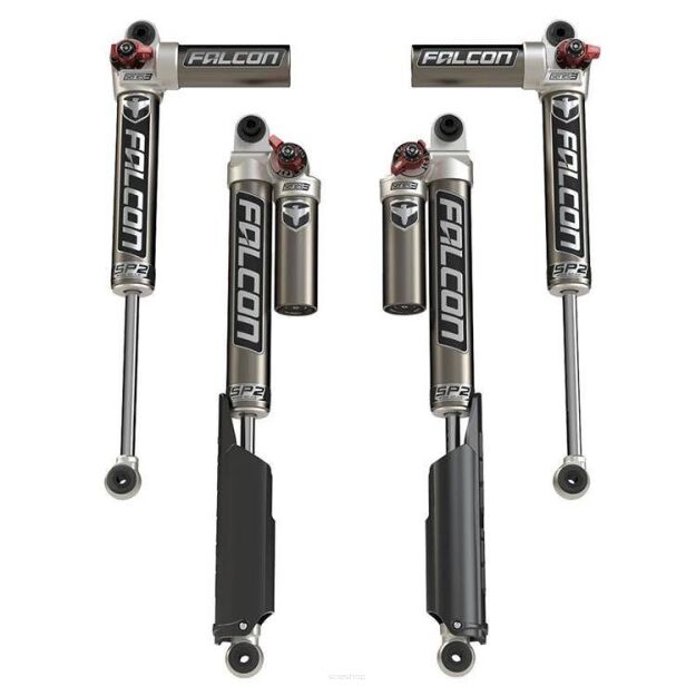 Zestaw amortyzatorów Falcon SP2 3.3 Fast Adjust Piggyback Lift 3,5-4,5