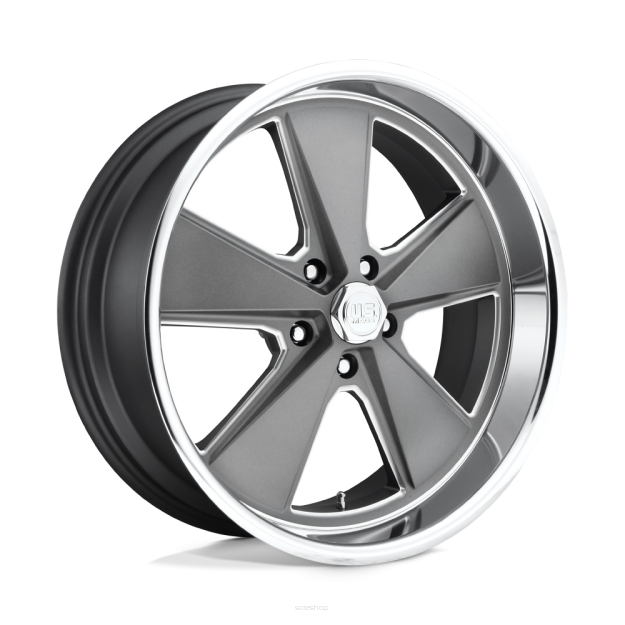Felga aluminiowa U120 ROADSTER Matte Gun Metal Machined US MAGS