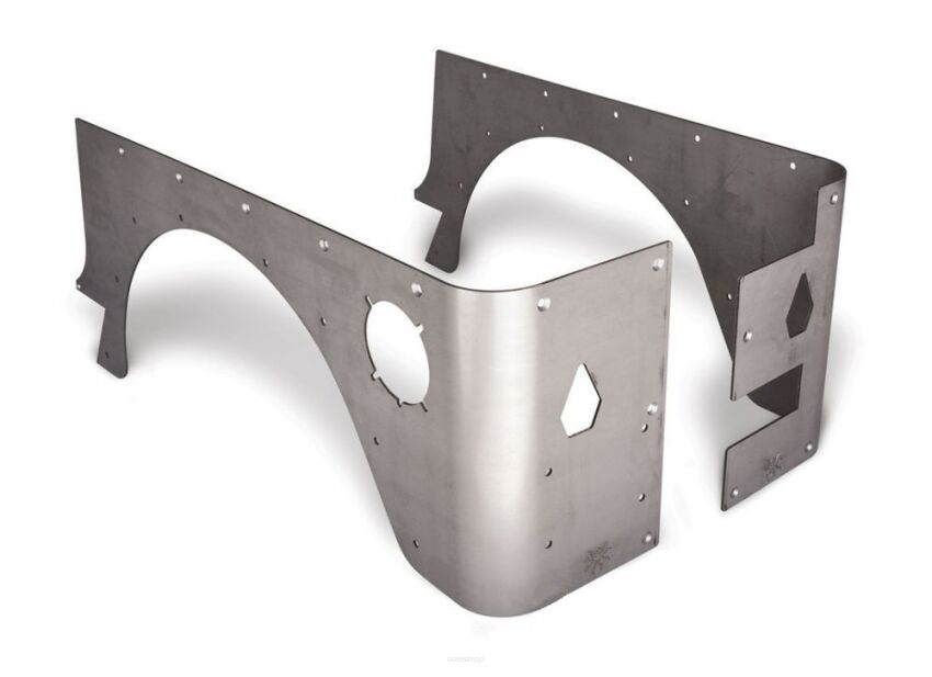 Narożniki ochronne tylne stalowe POISON SPYDER - Jeep Wrangler TJ