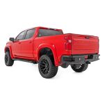 Progi, stopnie boczne aluminiowe Rough Country HD2 Crew Cab - 3