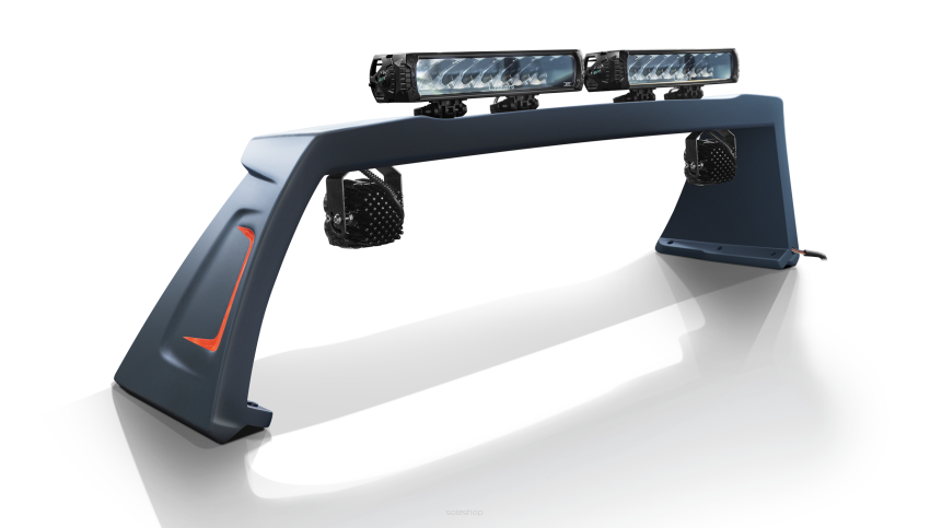 Zestaw oświetlenia dalekosiężnego i roboczego do pakietu GR na spojler - Toyota Hilux (2021 -)