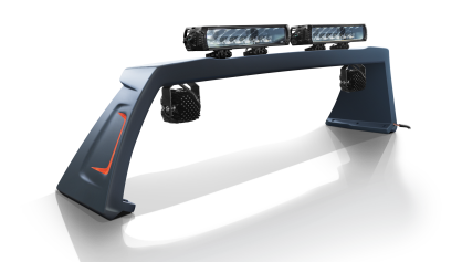 Zestaw oświetlenia dalekosiężnego i roboczego do pakietu GR na spojler - Toyota Hilux (2021 -)