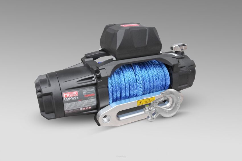 Wyciągarka MORE 4X4 SPEED 9500lbs 12V, syntetyk, ślizg, pilot b/p