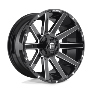 Felga aluminiowa D615 CONTRA Gloss Black Milled FUEL