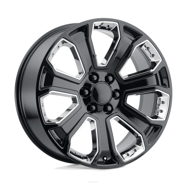 Felga aluminiowa PR113 Gloss Black W/ Chrome Accents PERFORMANCE REPLICAS