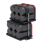 Mocowanie 2 akumulatorów OPTIMA Smittybilt - Jeep Wrangler JK - 2