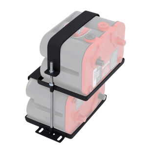 Mocowanie 2 akumulatorów OPTIMA Smittybilt - Jeep Wrangler JK