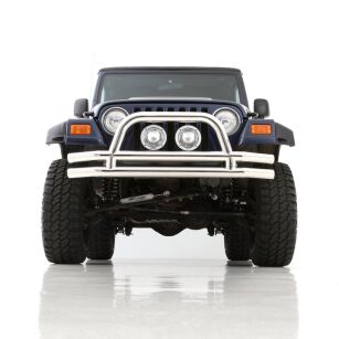 Zderzak przedni rurowy SMITTYBILT stal nierdzewna - Jeep Wrangler JK
