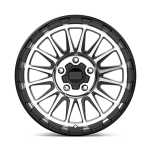 Felga aluminiowa KM542 IMPACT Satin Black Machined KMC - 3
