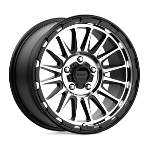 Felga aluminiowa KM542 IMPACT Satin Black Machined KMC
