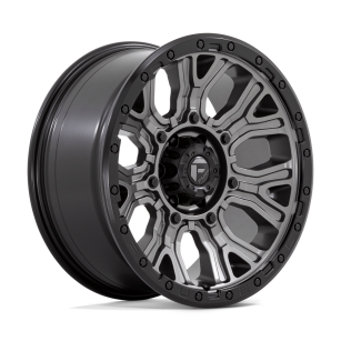 Felga aluminiowa D825 TRACTION Matte Gunmetal W/ Black Ring FUEL