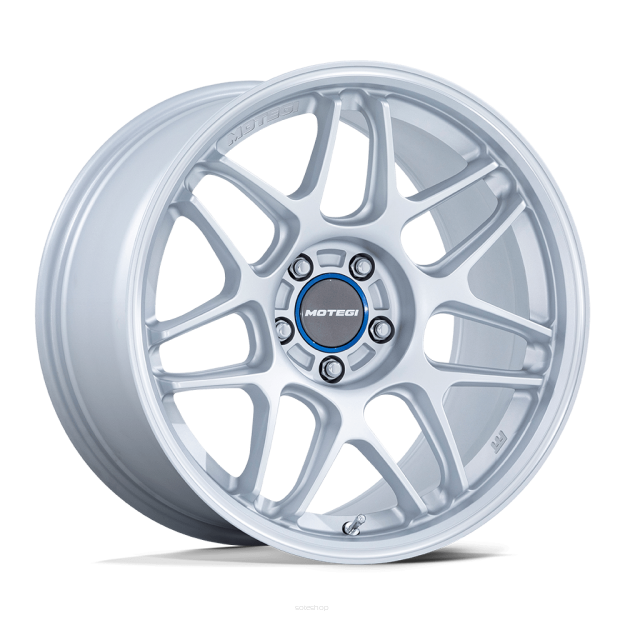 Felga aluminiowa MR158 TSUBAKI Hyper Silver W/ Machined Lip MOTEGI RACING