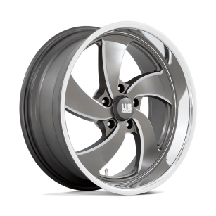 Felga aluminiowa U133 DESPERADO Anthracite Milled Diamond Cut Lip US MAGS